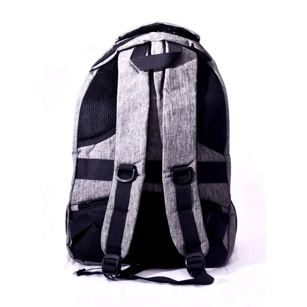 MATEIN Gray Laptop Backpack Travel USB Port Multi Pocket NWT